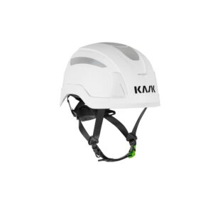 Casco ad alta visibilità lavori in quota Kask Primero HI VIZ EN 397 - EN 50365 - EN 12492 Bianco